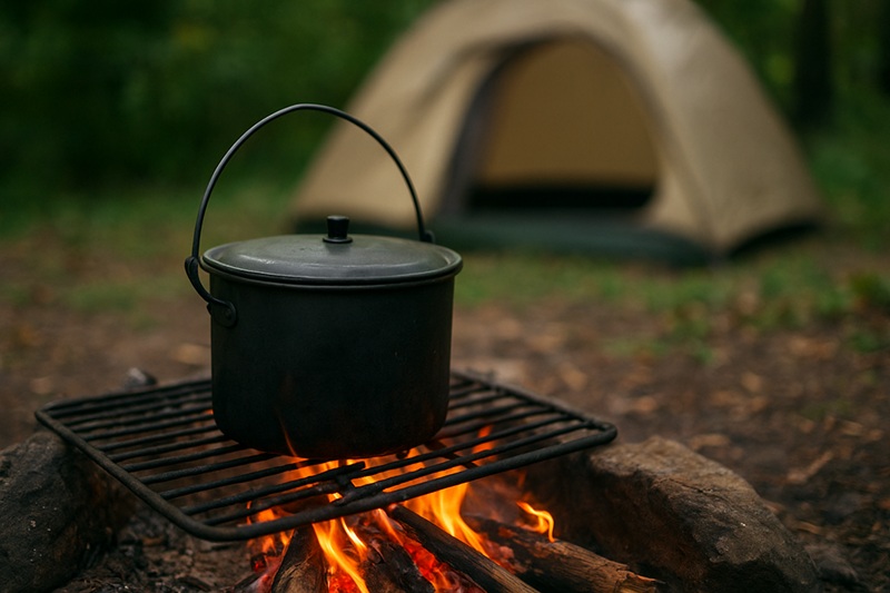 gotowanie na biwaku